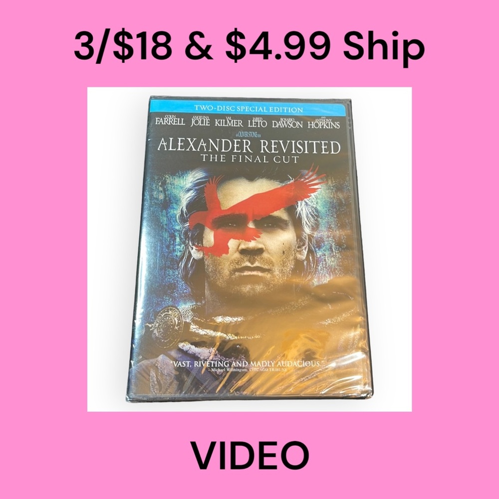 🆕 Alexander Revisited The Final Cut DVD
